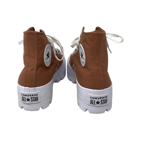 Converse Chuck Taylor Lugged Platform High Top Mineral Clay Women Canvas A02565C - Picture 6 of 10